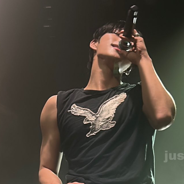 A moment captured by Lim Jimin (JUST B)'s fan