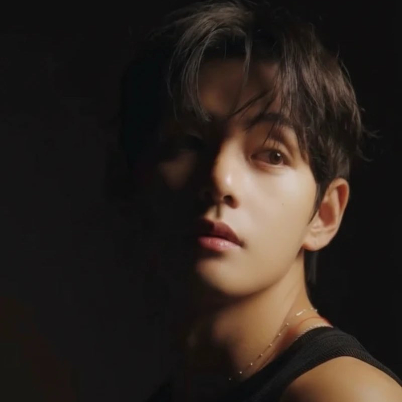 A moment captured by V (BTS)'s fan