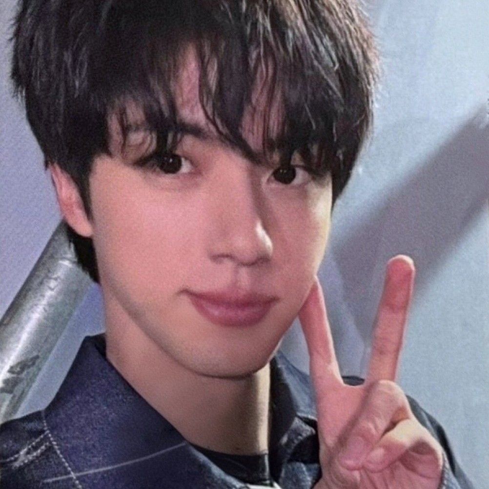 Jin (防彈少年團)粉絲拍下的瞬間