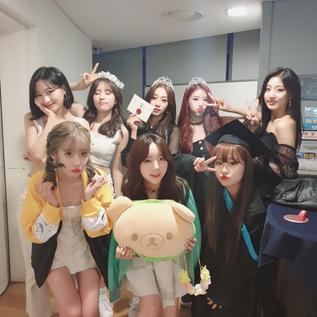 러블리즈의 비하인드 컷