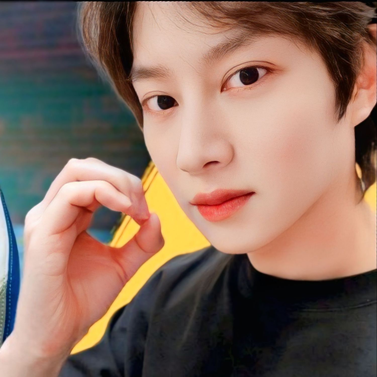 A moment captured by Heechul (Super Junior)'s fan