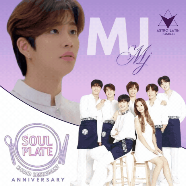 A moment captured by MJ (ASTRO)'s fan
