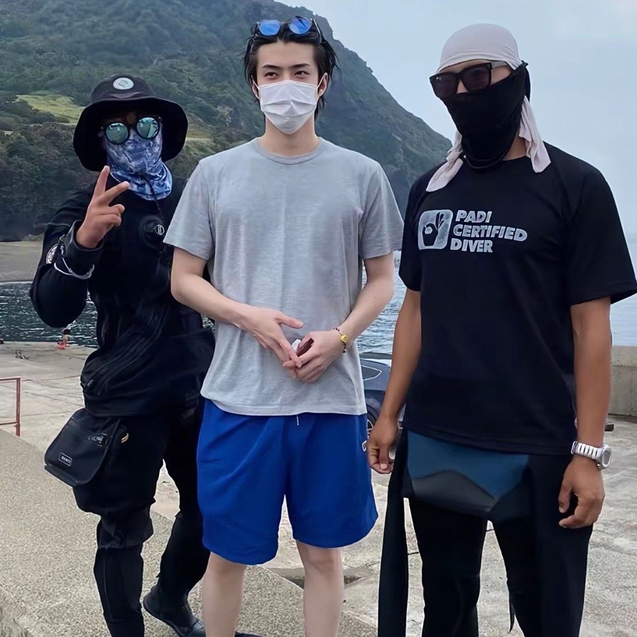Behind-the-scenes cut of Sehun (EXO)