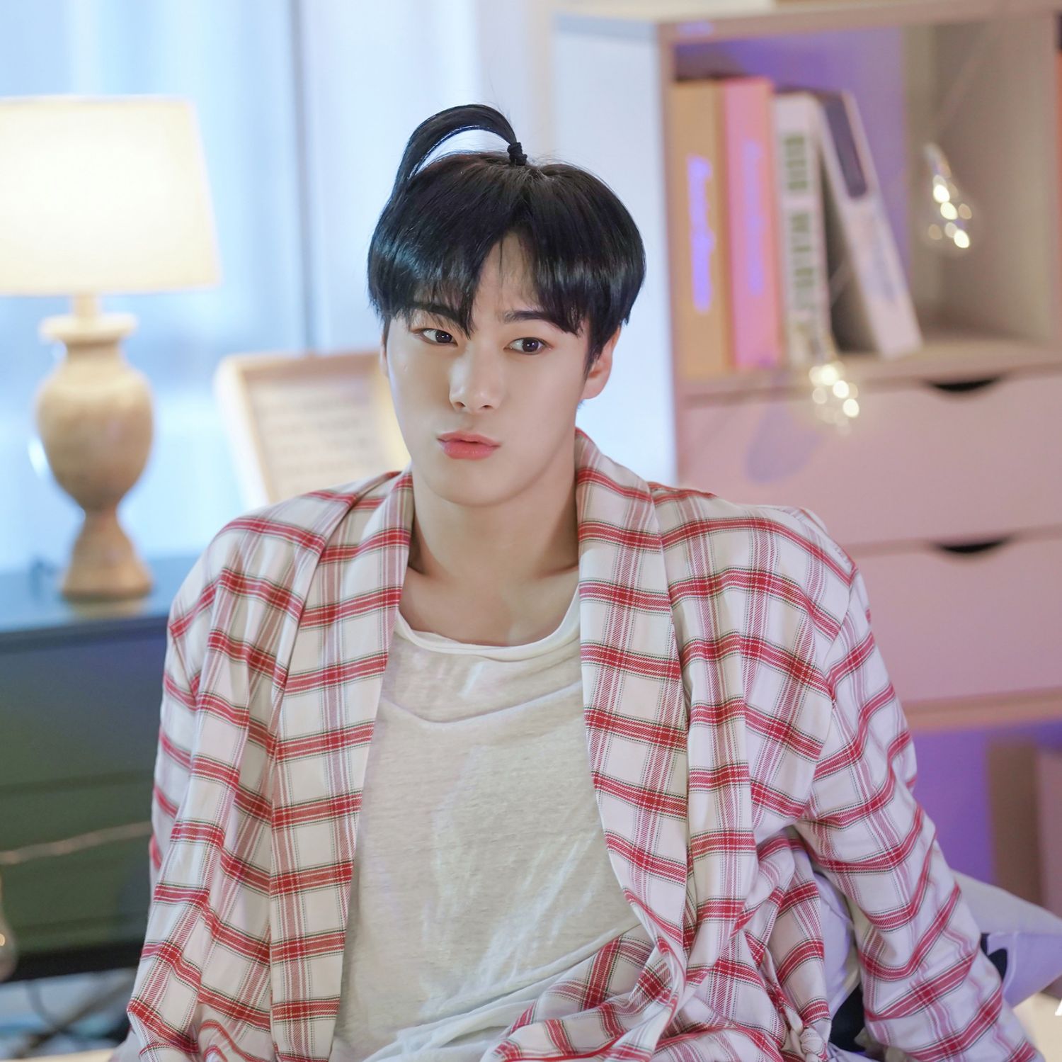 A moment captured by Moonbin (ASTRO)'s fan