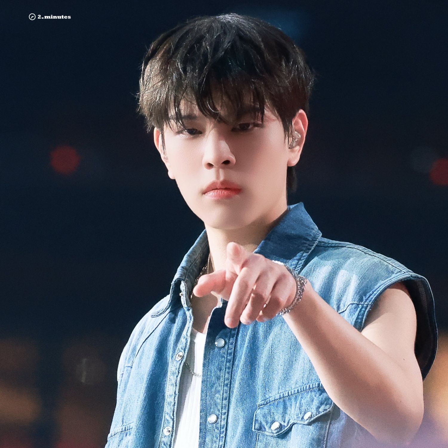 A moment captured by Seungmin (Stray Kids)'s fan