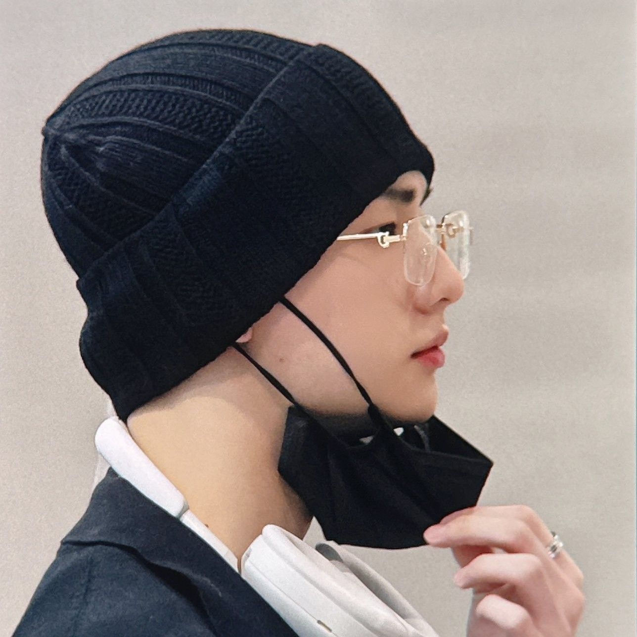 A moment captured by Hyunjin (Stray Kids)'s fan