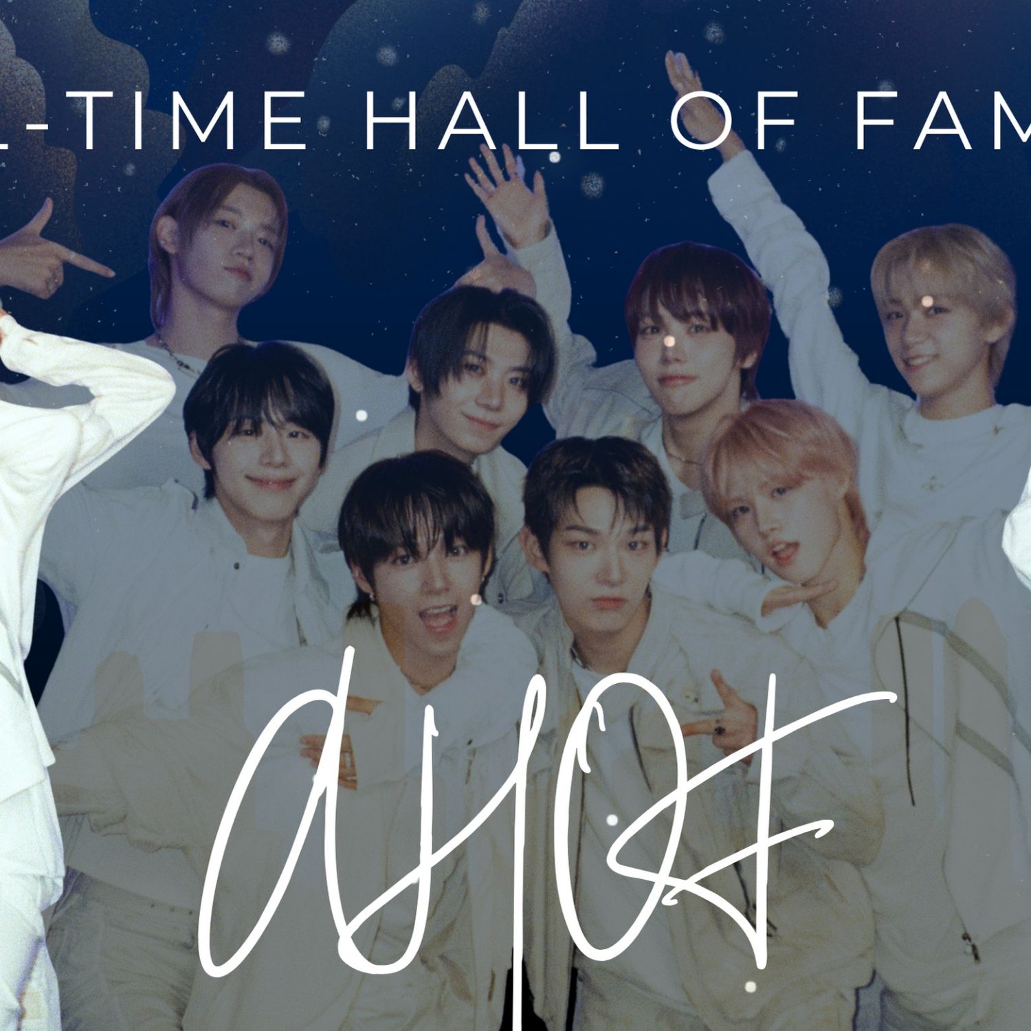 A moment captured by AHOF's fan