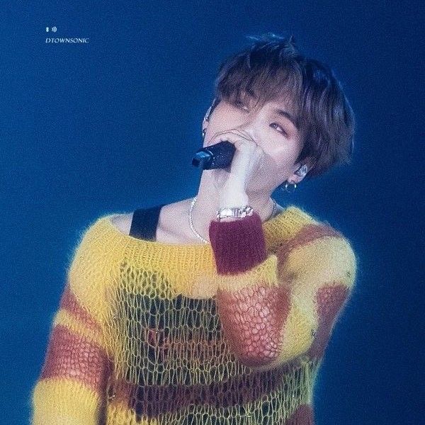 A moment captured by SUGA (BTS)'s fan