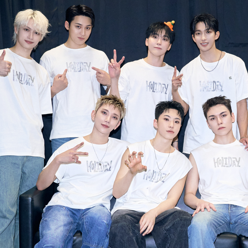 A moment captured by Joshua (SEVENTEEN)'s fan