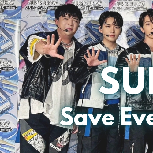 Behind-the-scenes cut of Super Junior