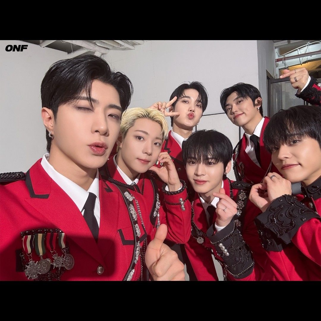 A moment captured by ONF's fan