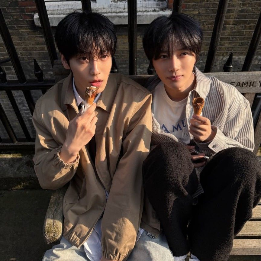 A moment captured by Beomgyu (TOMORROW X TOGETHER)'s fan