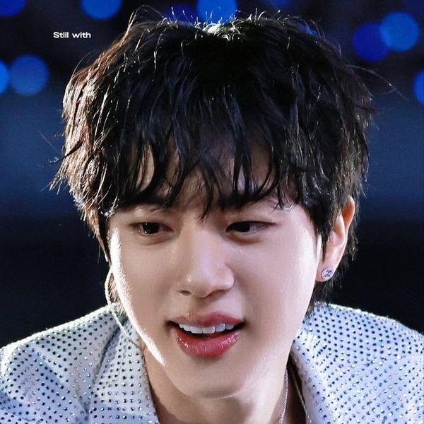 Recent activity shot of Jin (BTS)