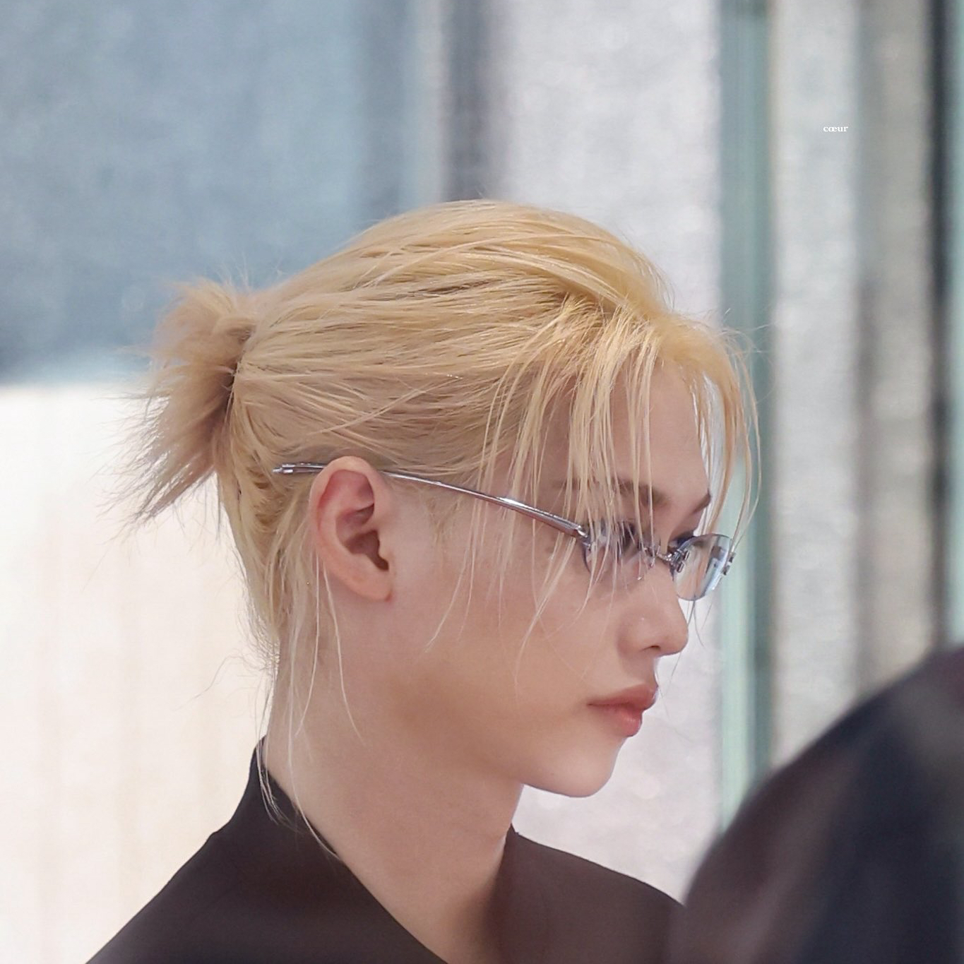 A moment captured by Felix (Stray Kids)'s fan