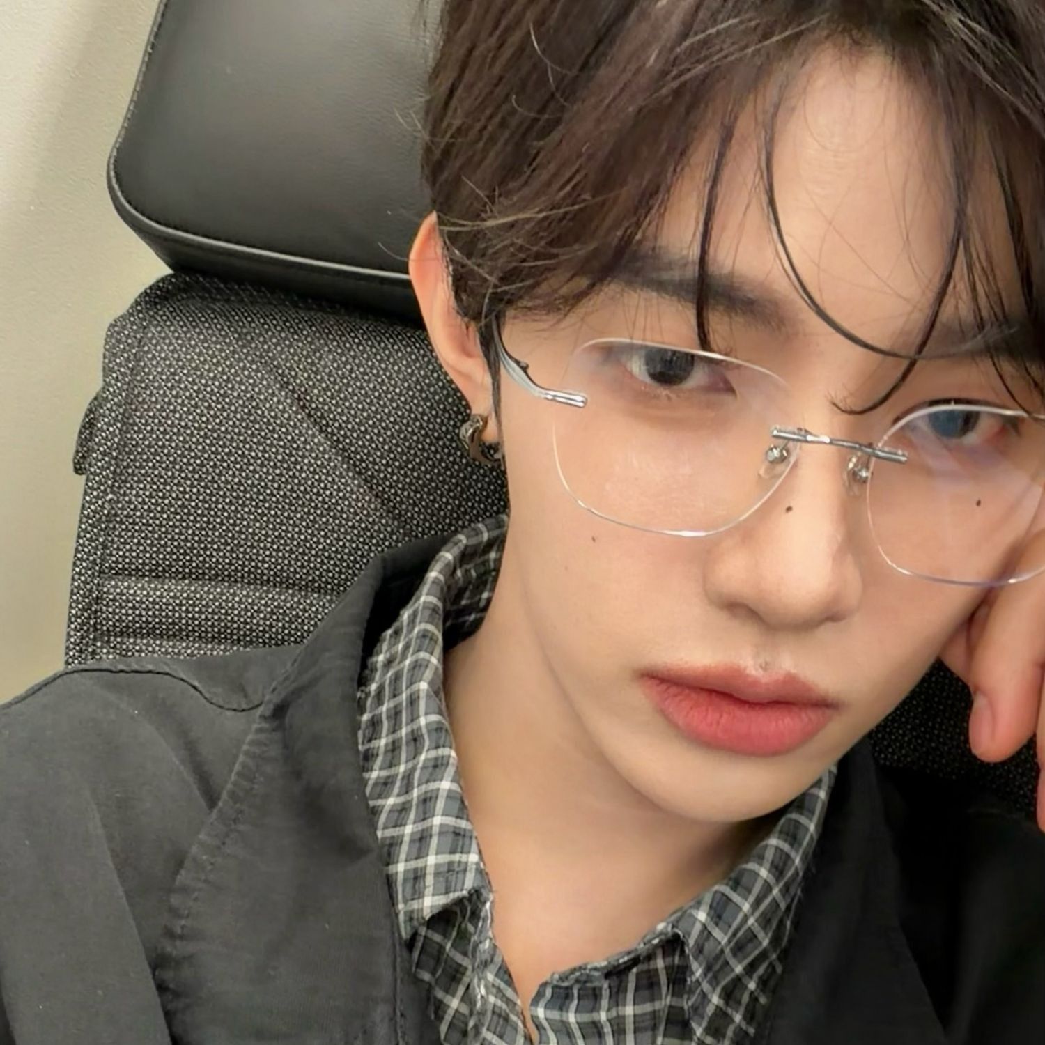 A moment captured by Zhang Hao (ZEROBASEONE)'s fan