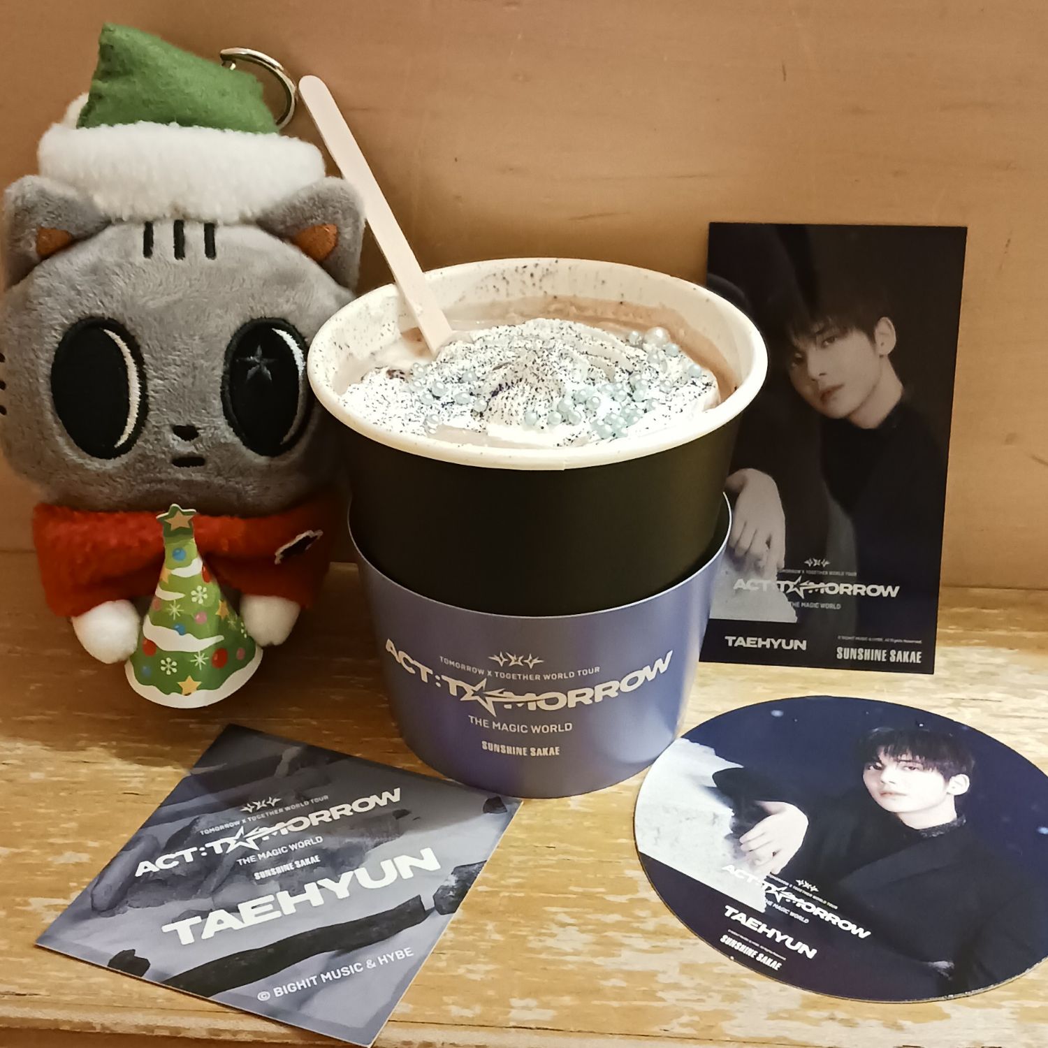 太顯 (TOMORROW X TOGETHER)粉絲拍下的瞬間