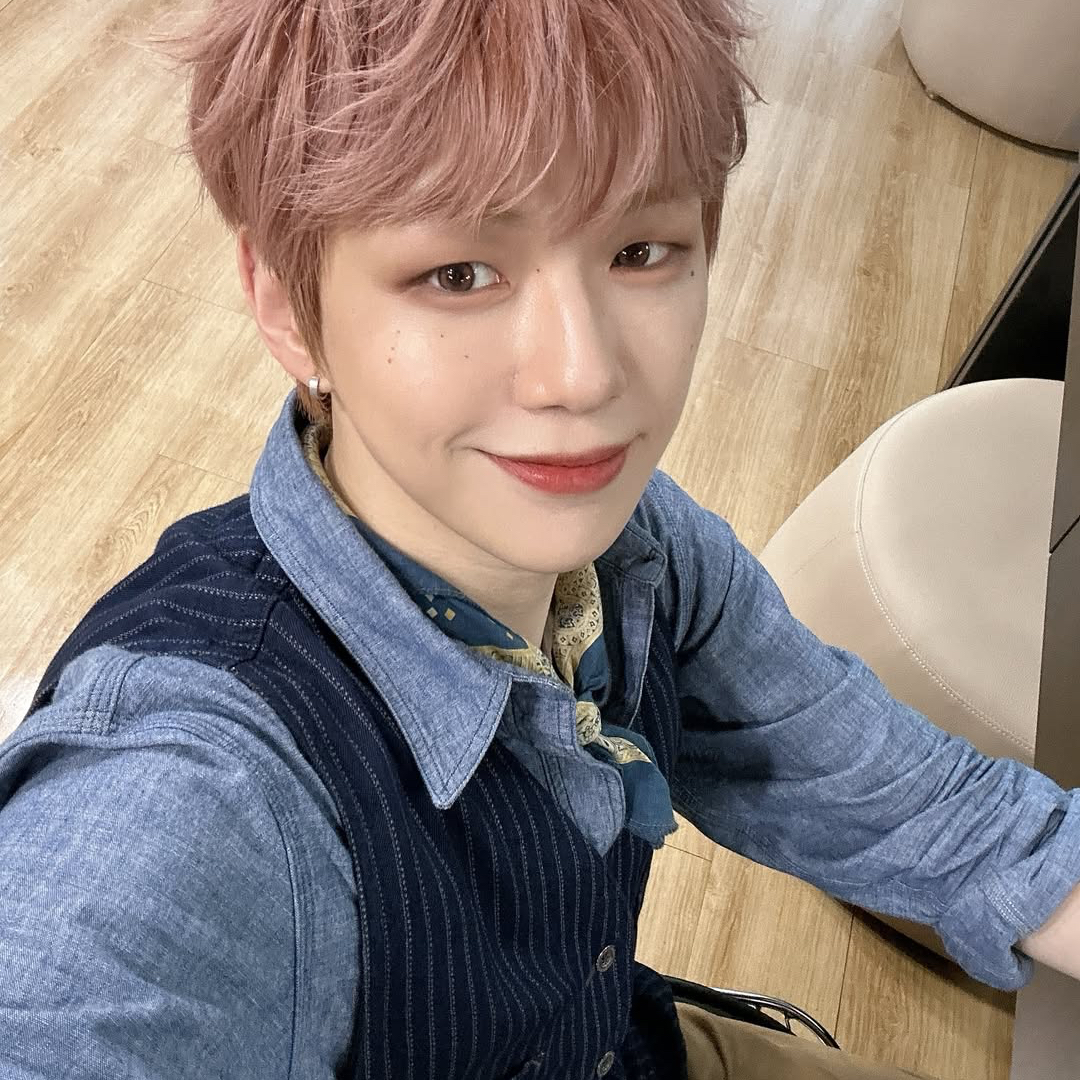 A moment captured by Kang Daniel's fan