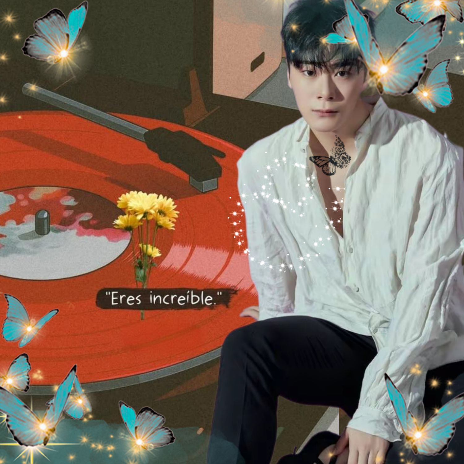 Behind-the-scenes cut of Moonbin (ASTRO)