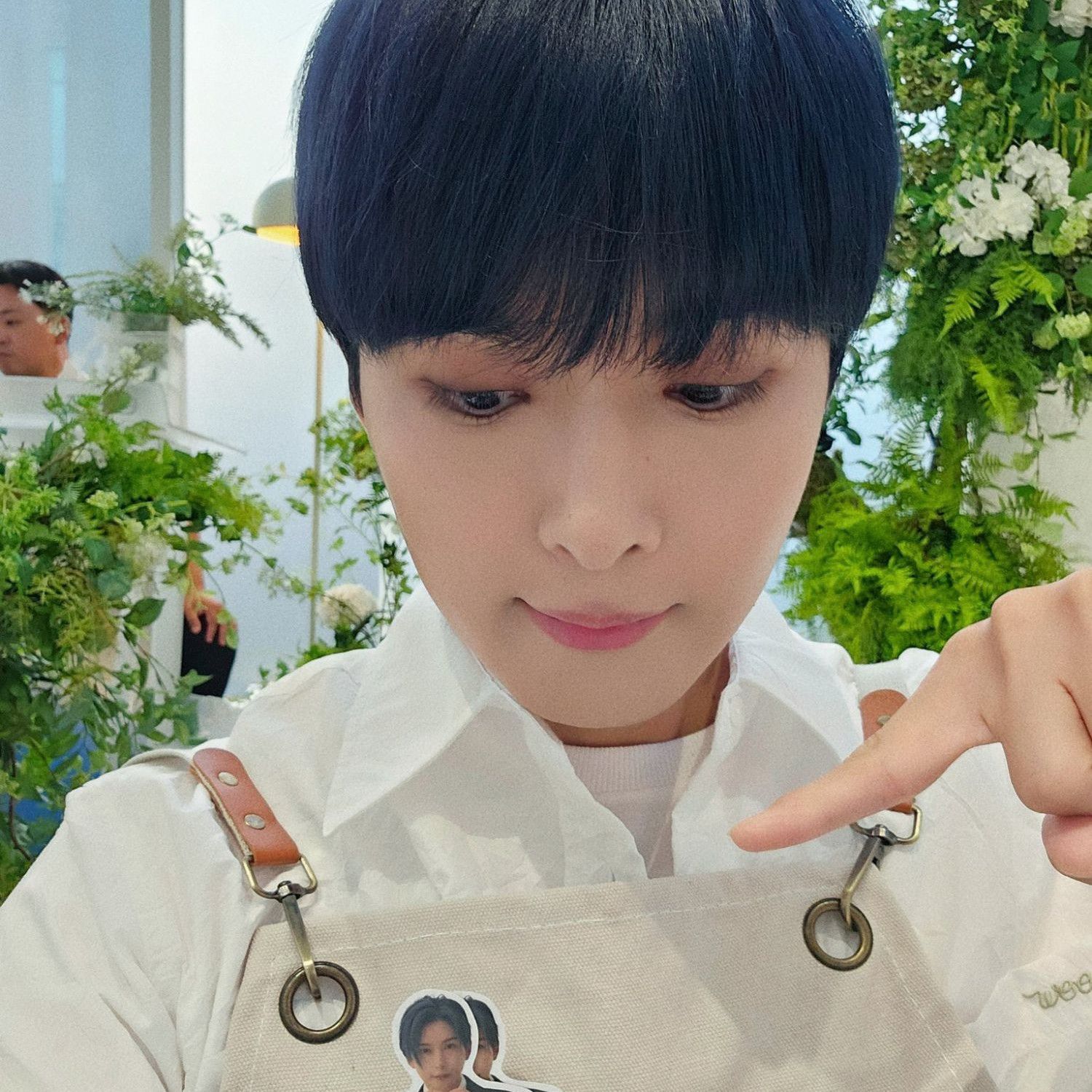Behind-the-scenes cut of Ryeowook (Super Junior)