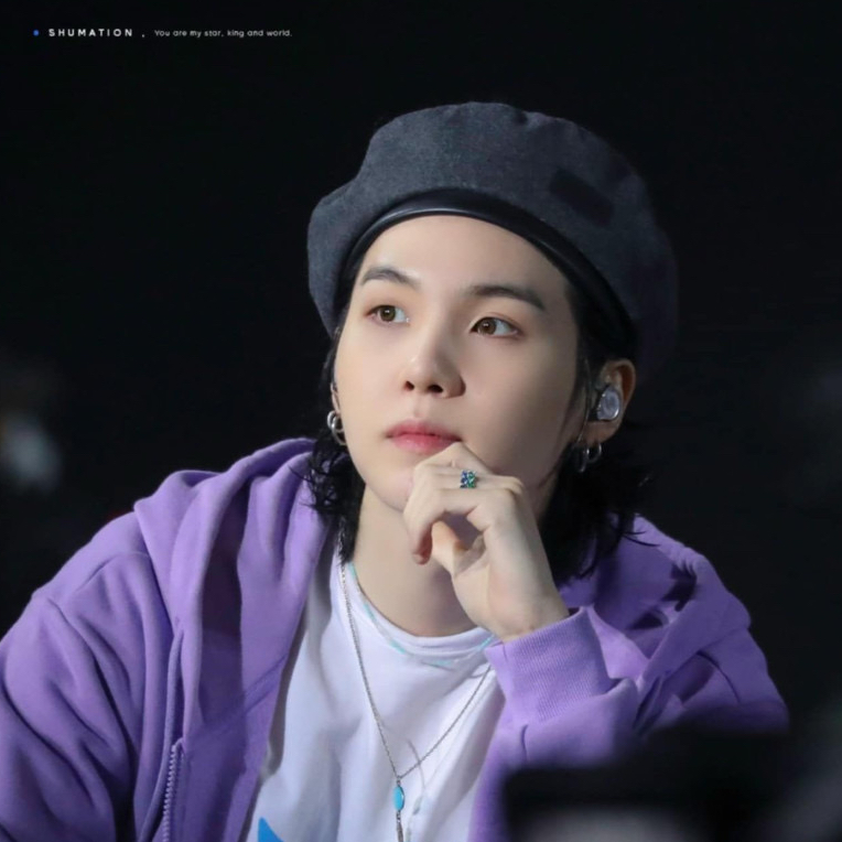 Momen yang diabadikan oleh penggemar SUGA (BTS)