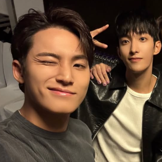 Behind-the-scenes cut of Mingyu (SEVENTEEN)