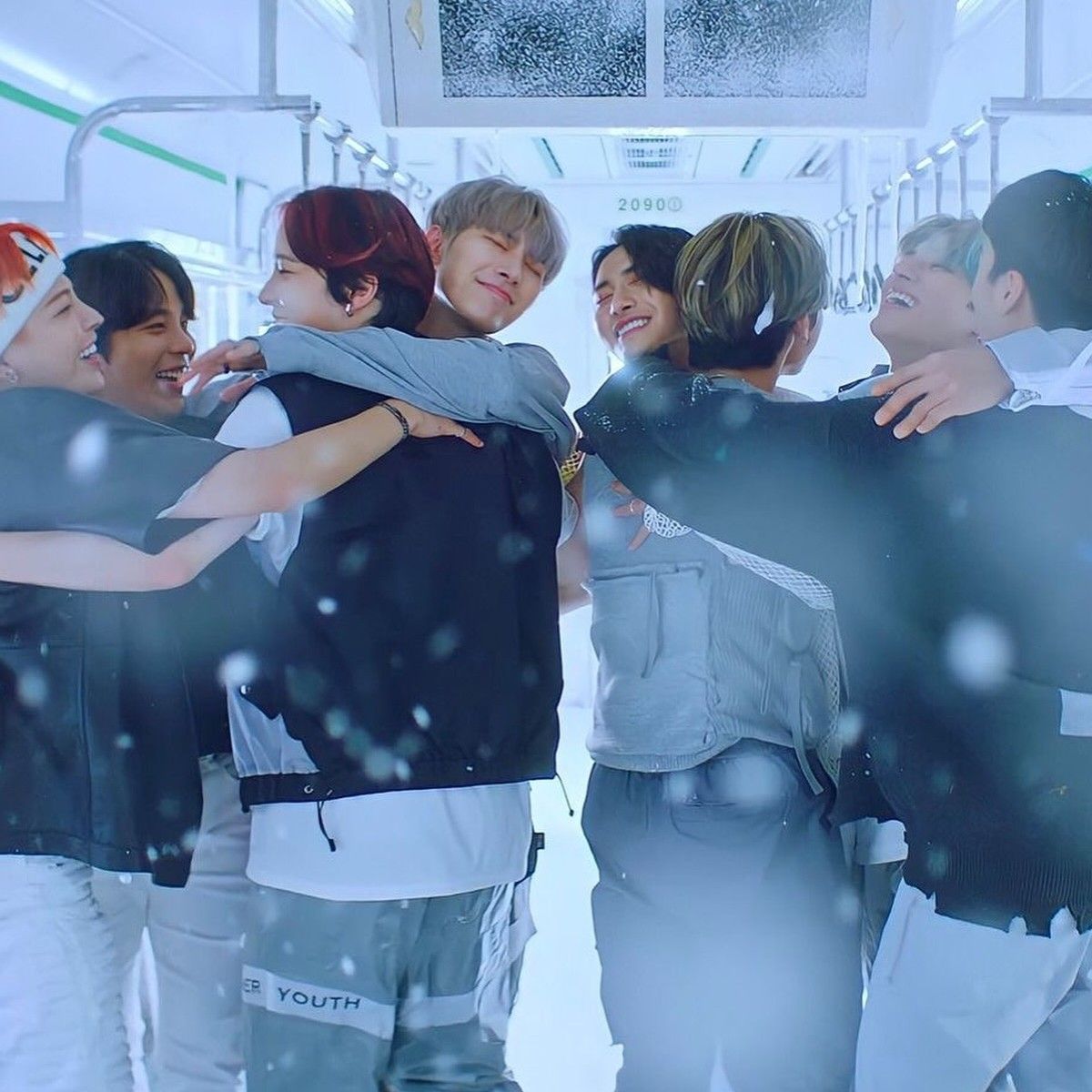 ATEEZ粉絲拍下的瞬間