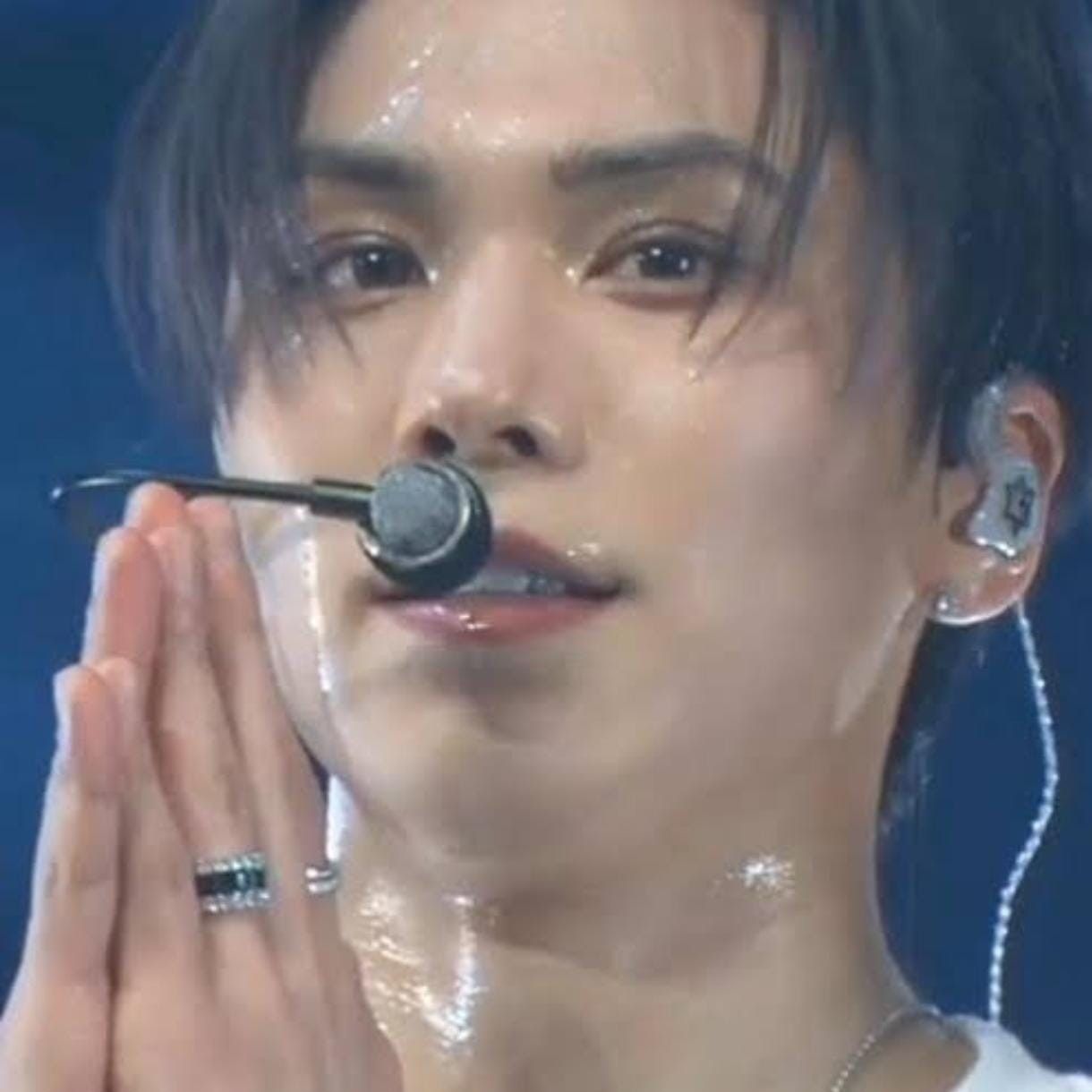 A moment captured by Rocky's fan