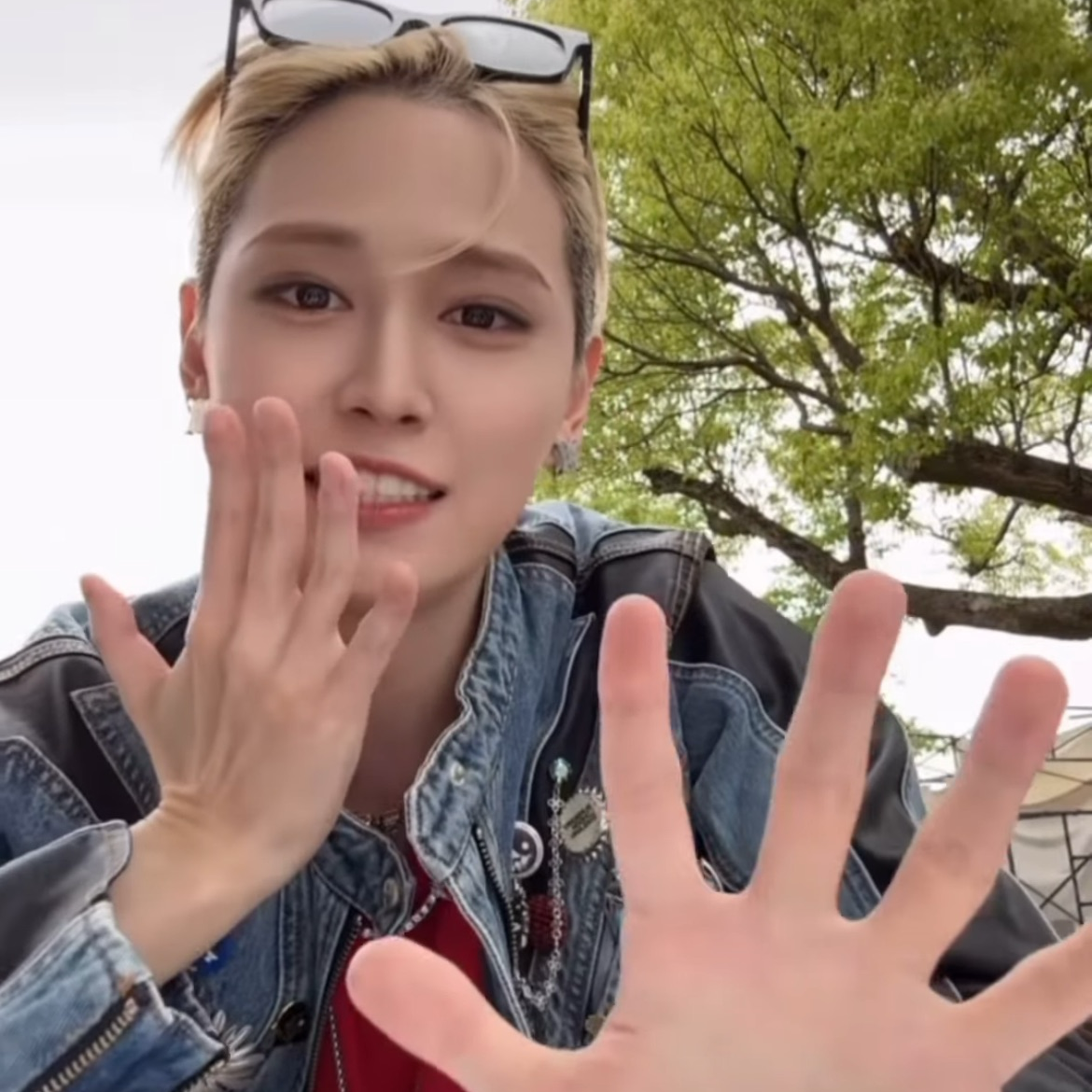 Behind-the-scenes cut of Shiroiwa Ruki (JO1)