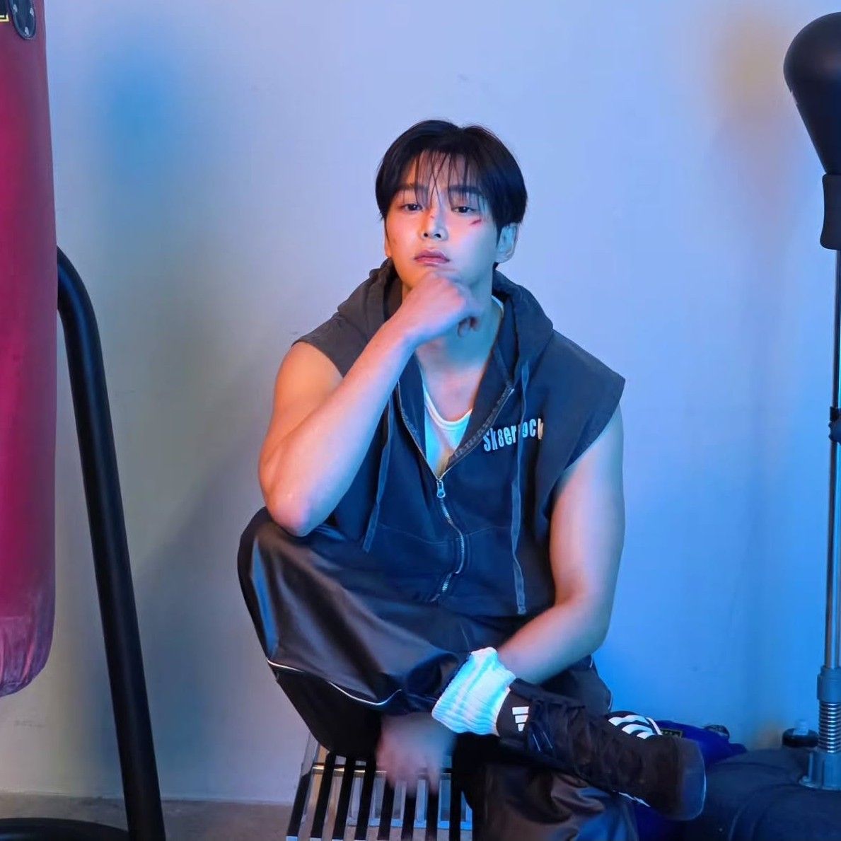 A moment captured by Rowoon's fan