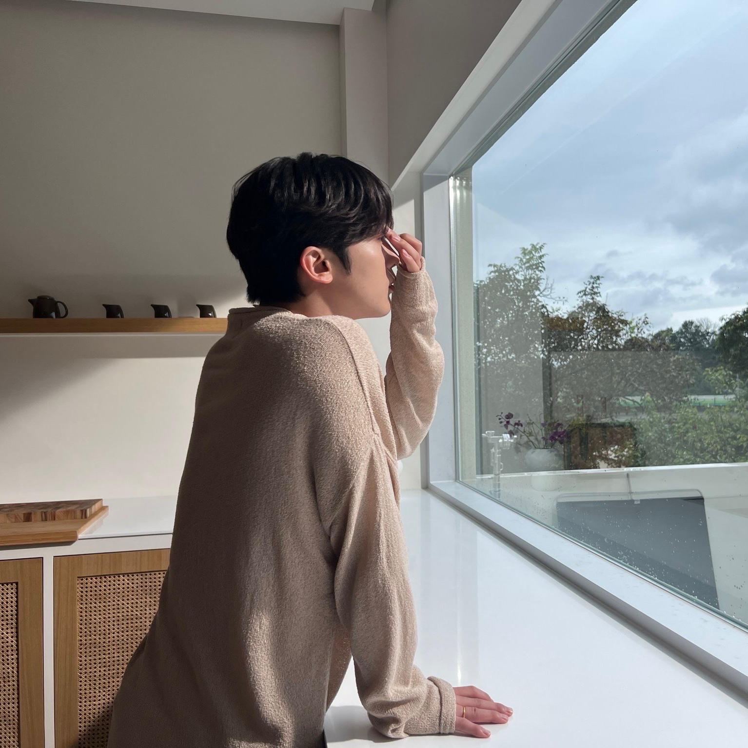 Recent activity shot of Kim Yohan (WEi)