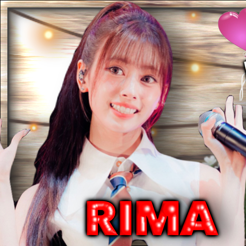 Recent activity shot of Rima (NiziU)
