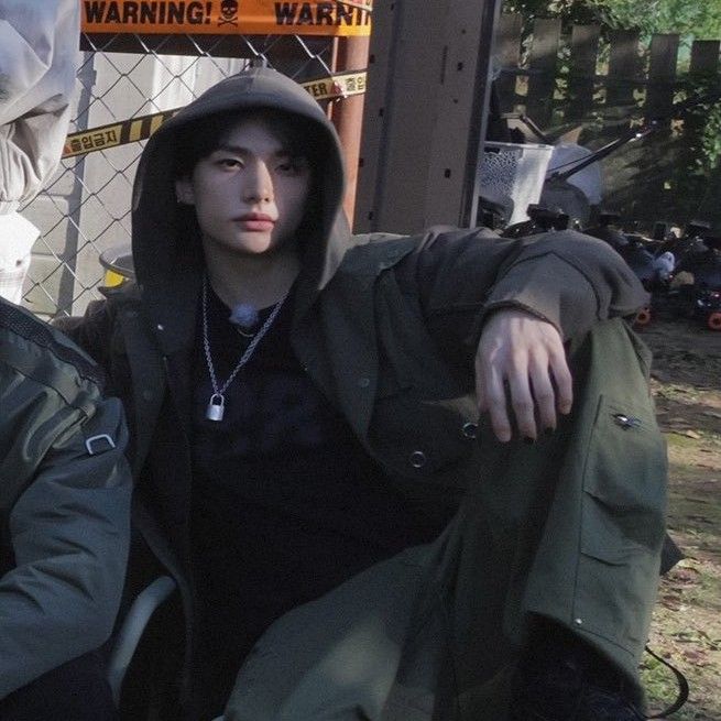 Recent activity shot of Hyunjin (Stray Kids)