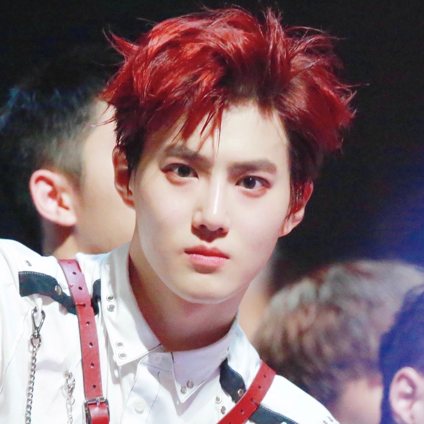 Recent activity shot of Suho (EXO)