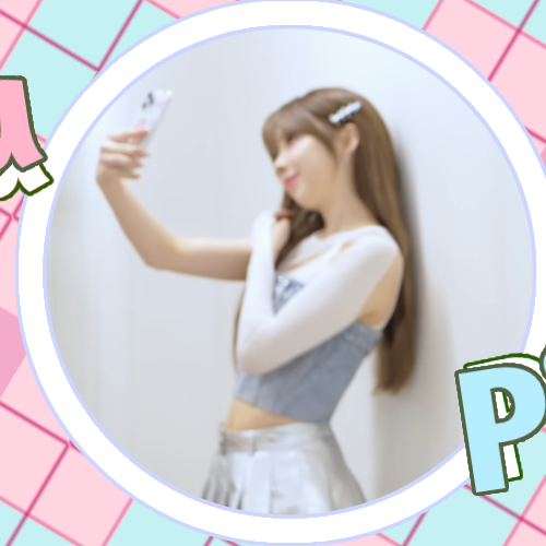 Recent activity shot of Miihi (NiziU)