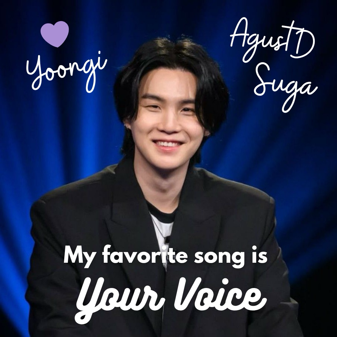 A moment captured by SUGA (BTS)'s fan