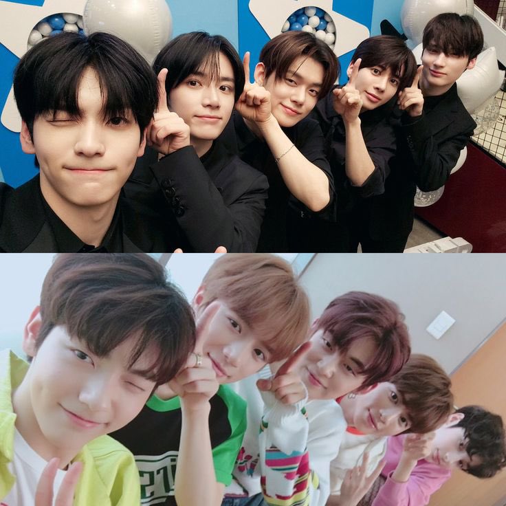 투모로우바이투게더 팬이 찍은 순간