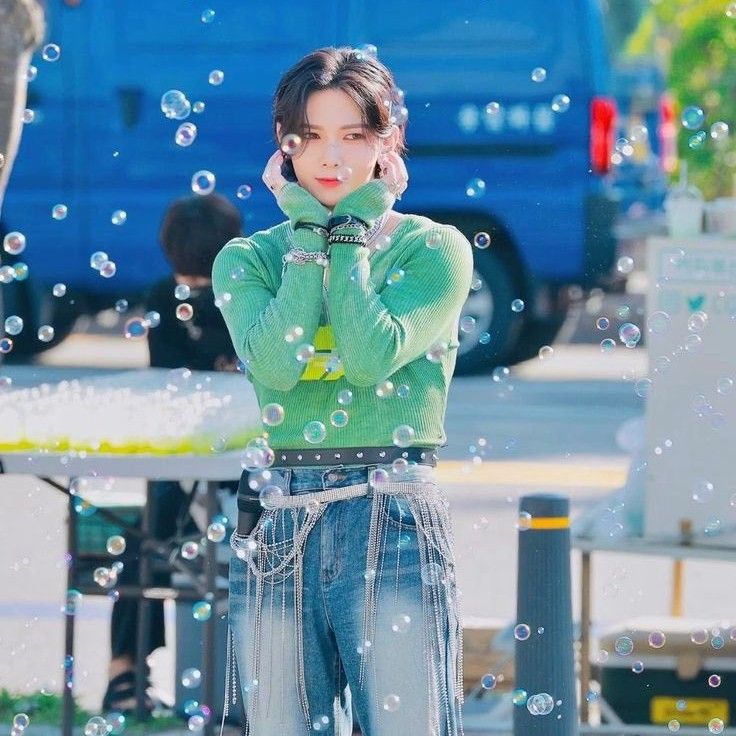 Behind-the-scenes cut of Yeosang (ATEEZ)