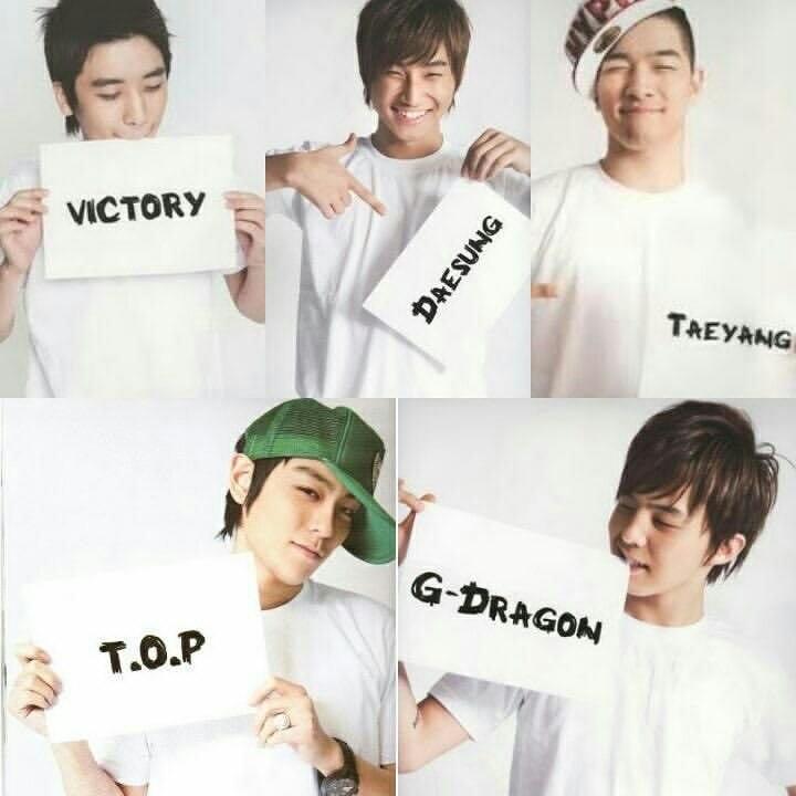 Recent activity shot of BIGBANG