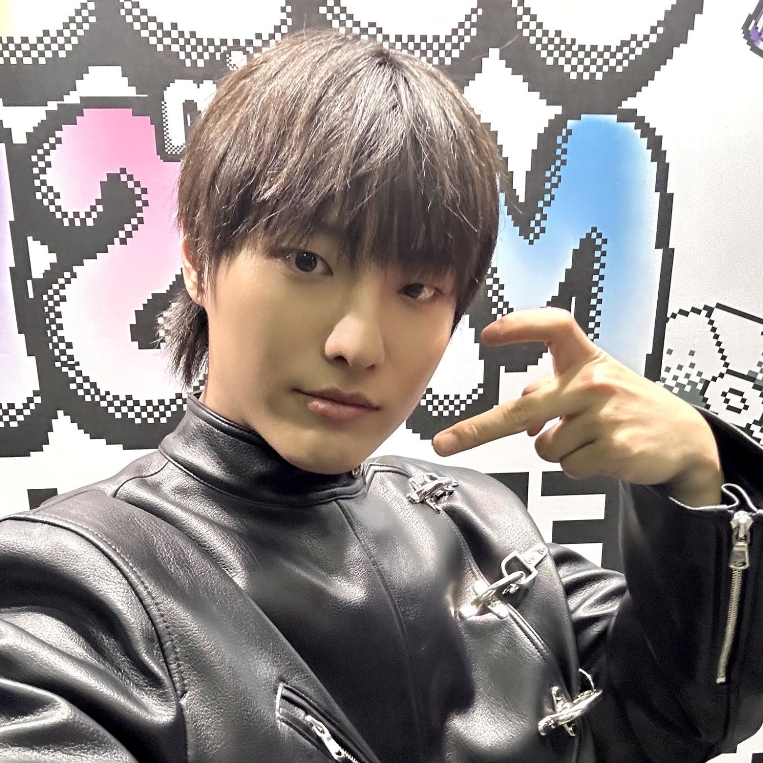 A moment captured by WOODZ's fan