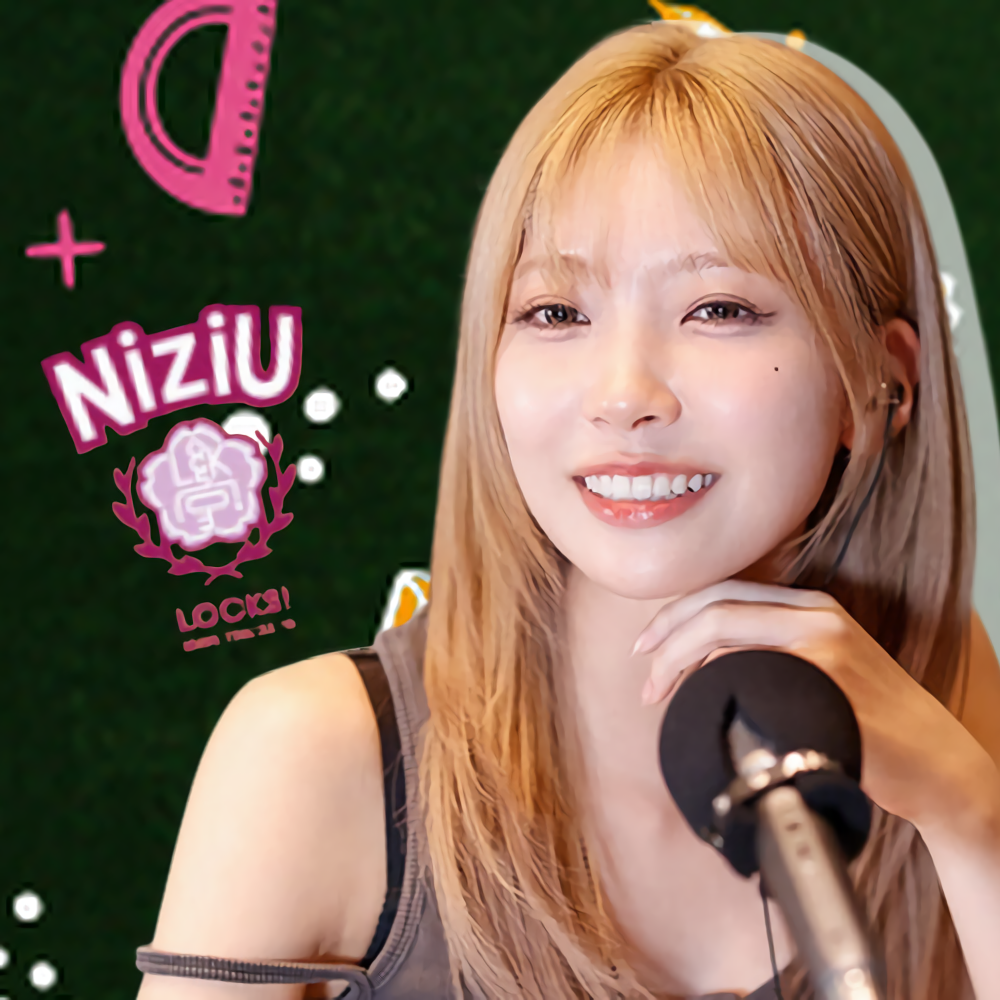 Behind-the-scenes cut of Mayuka (NiziU)