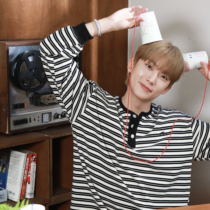 A moment captured by Gongchan (B1A4)'s fan