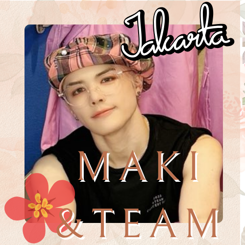 Maki (&TEAM)粉絲拍下的瞬間