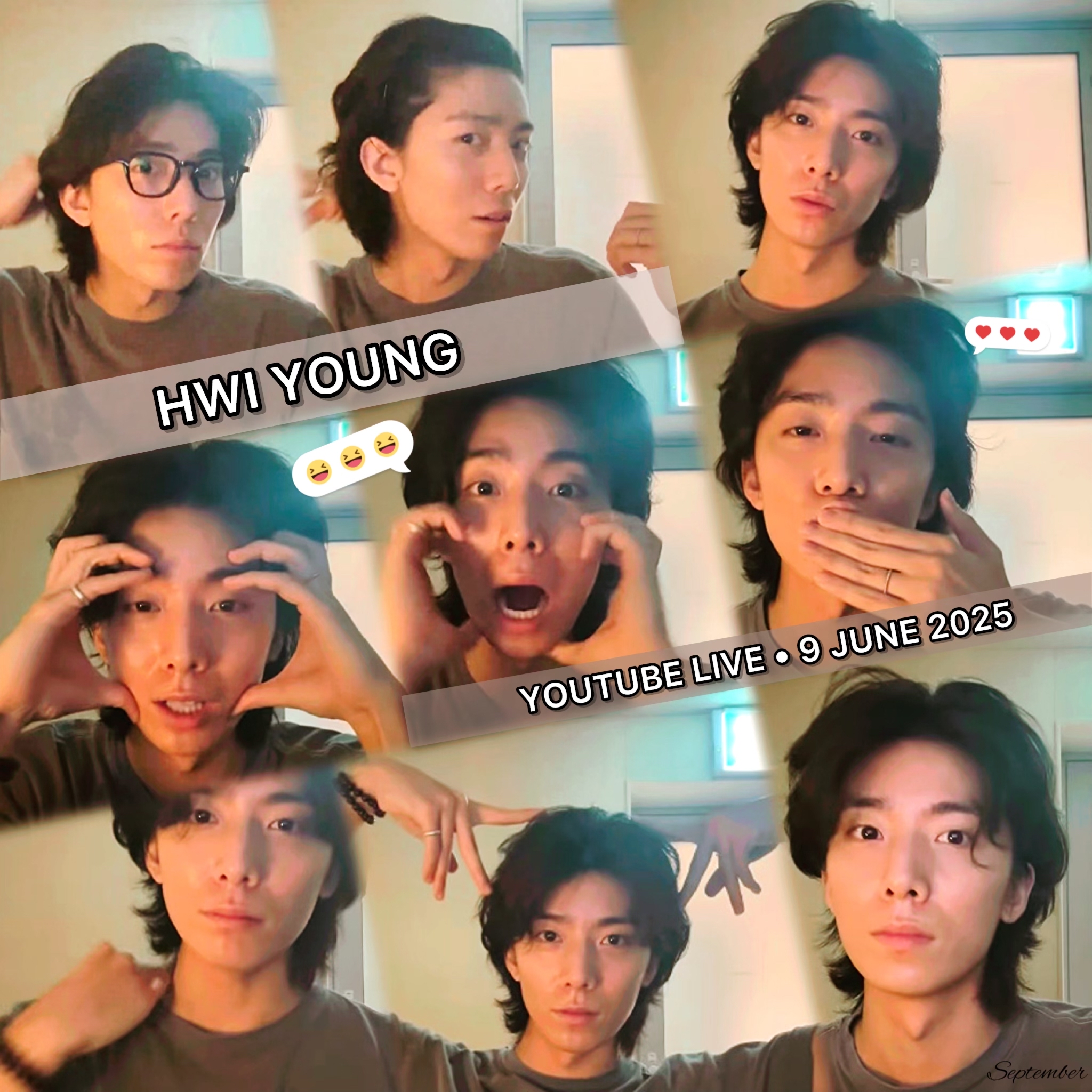 Recent activity shot of Hwiyoung (SF9)