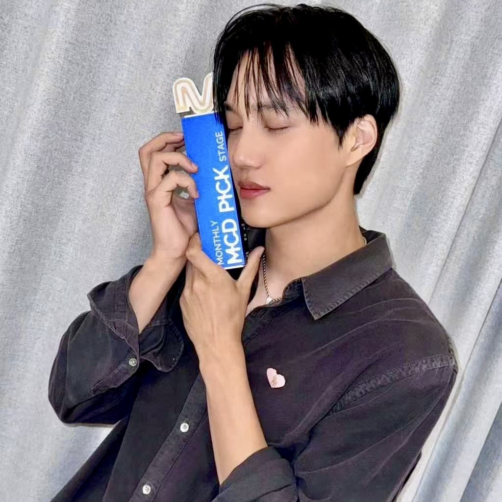 Recent activity shot of Kai (EXO)