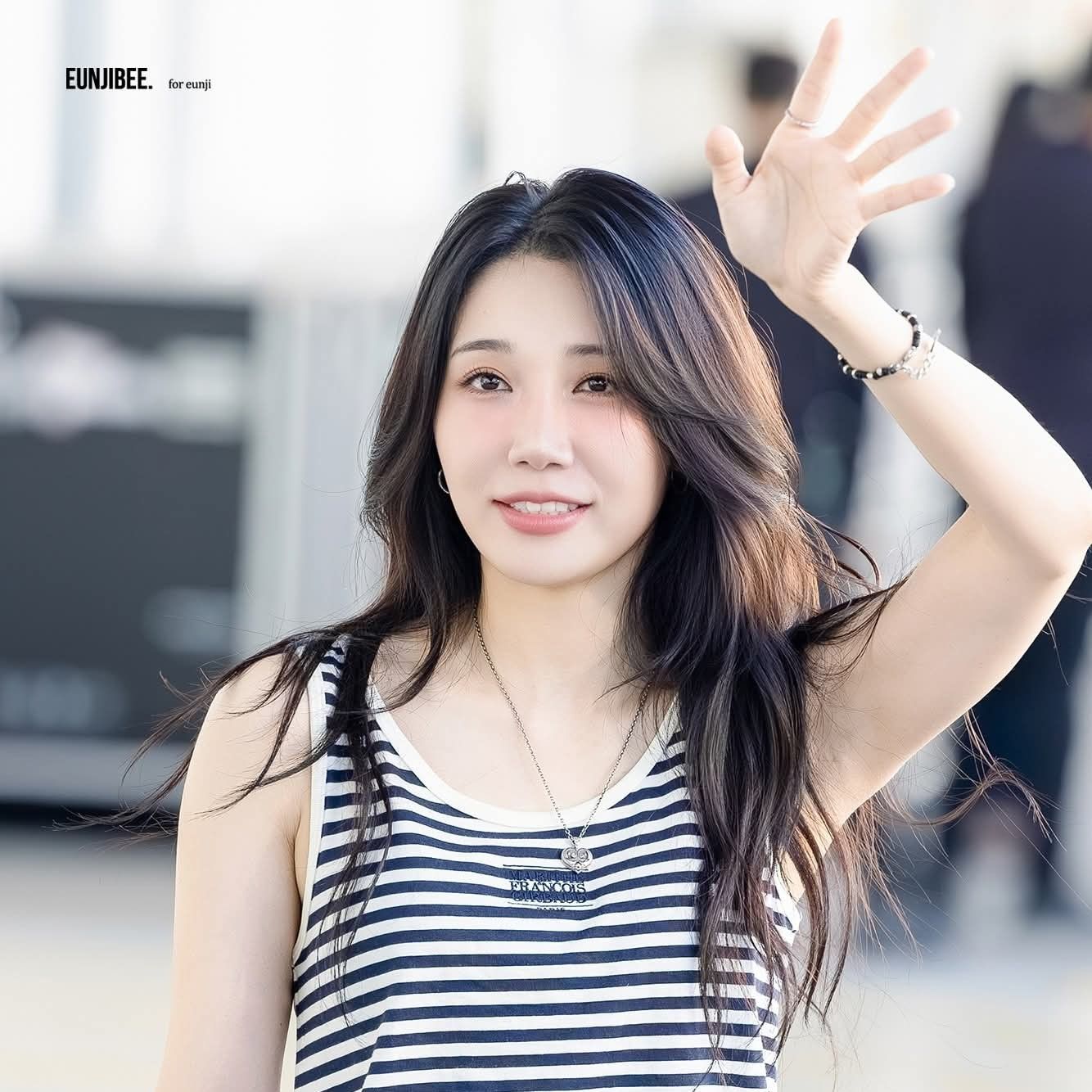 A moment captured by Jeong Eunji (Apink)'s fan