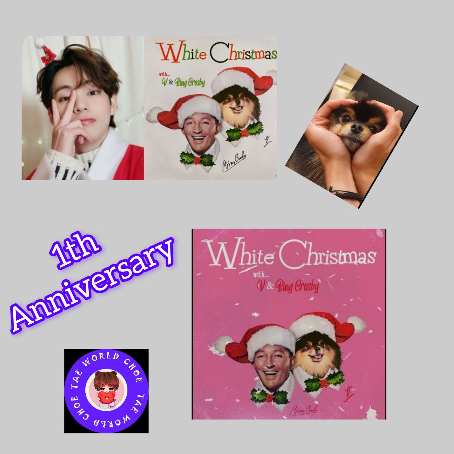 V (防彈少年團)粉絲拍下的瞬間