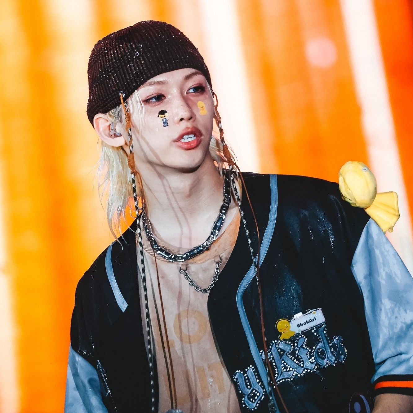 Recent activity shot of Felix (Stray Kids)