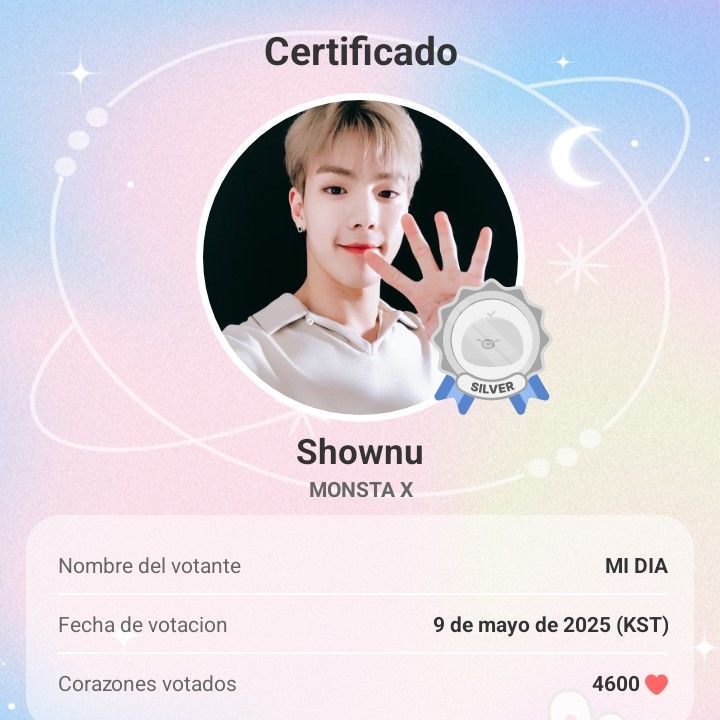 A moment captured by Shownu (MONSTA X)'s fan