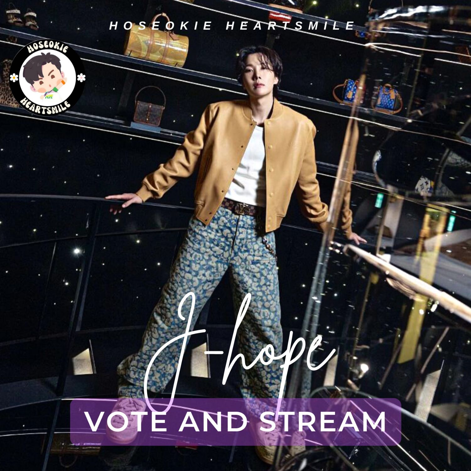 A moment captured by j-hope (BTS)'s fan