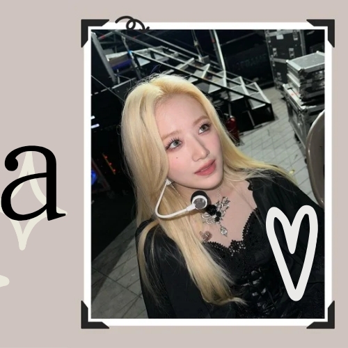 舒華 (i-dle)的幕后花絮